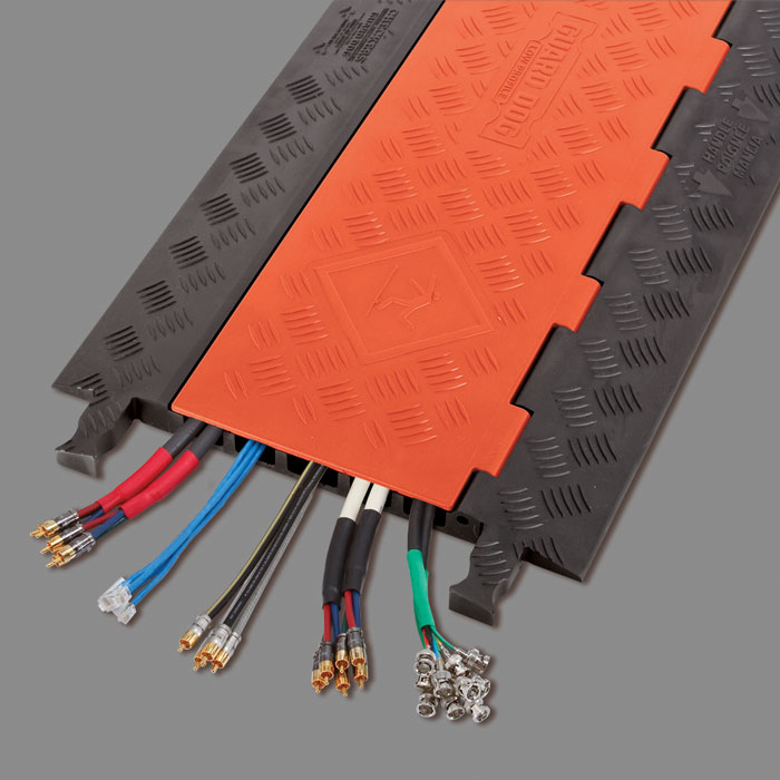 Heavy Duty Cord Cover Checkers 2-Channel 0.75